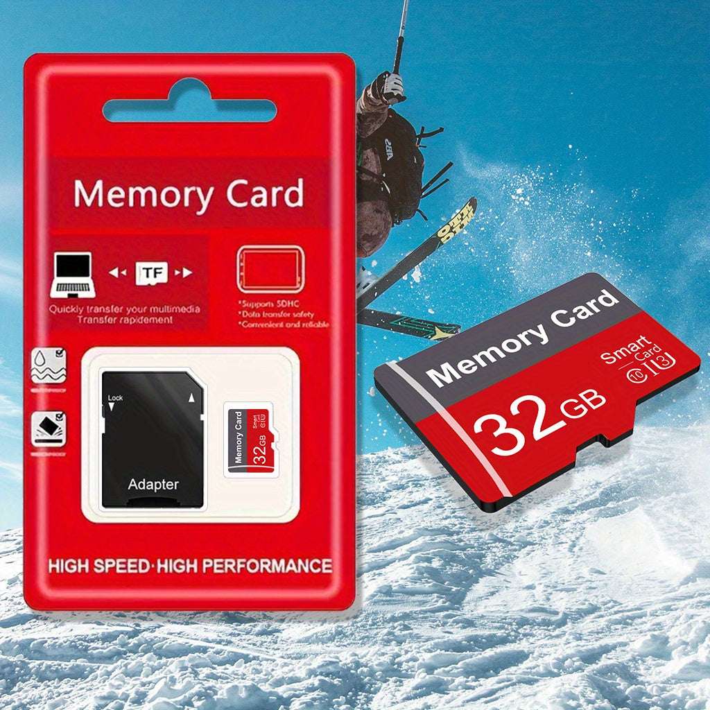 1 pza. Tarjeta de memoria 64GB 32GB 16GB con adaptador, tarjeta flash TF de alta velocidad 8GB 4GB 2GB 1GB, tarjeta TF de memoria A1 C10 para tableta/cámara/teléfono móvil/portátil/PC/audio de coche/consola de juegos/audio - ¡Almacena tus archivos... - Bisnazos.com - Las Mejores Ofertas del Mercado